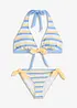 Halterneck-bikini med knytebånd (2-delt sett), bonprix