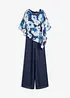 Jumpsuit med cape, bonprix