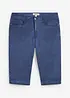 Lang bermudashorts med stretch i vasket look, Regular Fit, bonprix