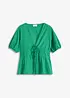 Bluse med sløyfer, bonprix