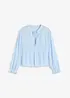 Bluse med hullbroderi, bonprix