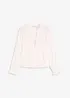 Bluse med hullbroderi, bonprix