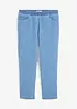 Pull on-bukse i 7/8-lengde Mid Waist, bonprix