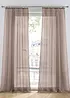 Ensfarget gardin av lett voile (1-pack), bonprix
