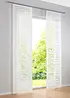 Panelgardin med tverrstriper (1-pack), bonprix