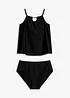 Tankini med cut out ved utringningen (2-delt sett), bonprix