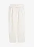 Pull on-bukse i 100% lin, bonprix