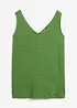 Singlet i lin, bonprix