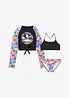 Bikini og badetopp (3-delt sett), bonprix
