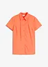 Kortermet bluse i poplin, bonprix