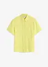 Kortermet bluse med brystlomme, bonprix