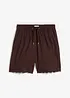 Shorts med silke, bonprix