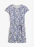 Kort jumpsuit av lett viskose, bonprix