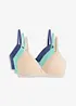 Padded-BH uten bøyle, med økologisk bomull (3-pack), bonprix