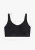 Vattert Feel Comfort Lasercut-T-skjorte-BH uten bøyle, bonprix