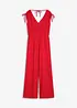 Jumpsuit i strukturert krepp, bonprix