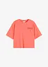 Oversized topp i 100% økologisk bomull, bonprix