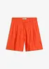 Shorts i lett linmiks, bonprix