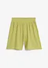Pull on-shorts i strukturert krepp, bonprix