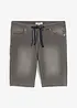 Bermudashorts i sweat-denim look med komfortsnitt, Regular Fit, bonprix
