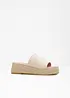 Slip-in platåsandal, bonprix