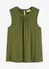 Blusetopp i jersey, bonprix