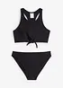 Bikini i strukturmateriale (2-delt sett), bonprix