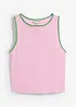 Singlet i 100% økologisk bomull, bonprix