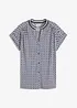 Trikotbluse med trykk, bonprix