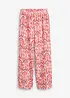 Pull on-bukse i strukturert krepp, bonprix
