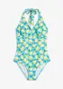 Shape-halterneck-badedrakt, middels formende, bonprix