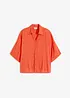 Kort strandbluse i lett viskose, bonprix