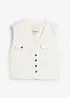 Jeansvest med stretch, bonprix