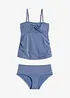 Tankini med glansgarn (2-delt sett), bonprix