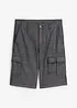 Lang cargoshorts i Chambray-materiale, Regular Fit, bonprix