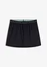 Ultralett treningsskjørt med integrert shorts, bonprix