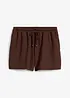 Pull on-shorts i strukturert krepp, bonprix
