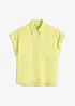 Kortermet bluse i lett materialmiks med lyocell, bonprix