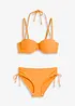 Balconette-bikini med avtagbare halterneck-stropper (2-delt sett), bonprix