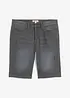 Bermudashorts i sweat-denim med komfortsnitt, Regular Fit, bonprix