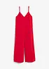 Jumpsuit av viskosemiks med regulerbare stropper, bonprix
