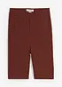 High Waist-sykkelbukse av ribbet jersey, bonprix