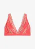 Bralette uten bøyle med  flerfarget blonde, bonprix