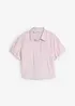 Kortermet bluse av 100% bomull, bonprix