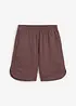 Jerseyshorts i formstabil bomullsmiks, bonprix