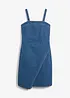 Denimkjole i omslagsstil, bonprix