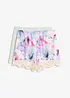 Nattshorts i myk viskosemiks (2-pack), bonprix