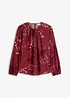 Bluse i klimasmart viskose, bonprix