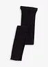 Leggings med komfortlinning og hullbroderi 80 DEN, bonprix