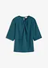 Bluse i glinsende sateng, bonprix